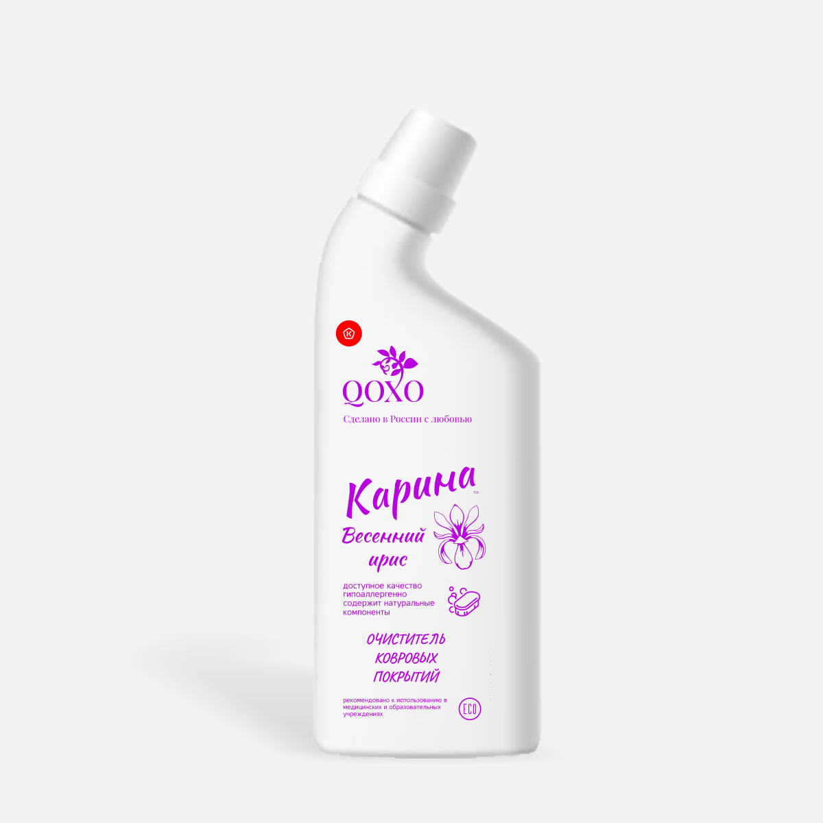 Очиститель ковровых покрытий Карина 2л